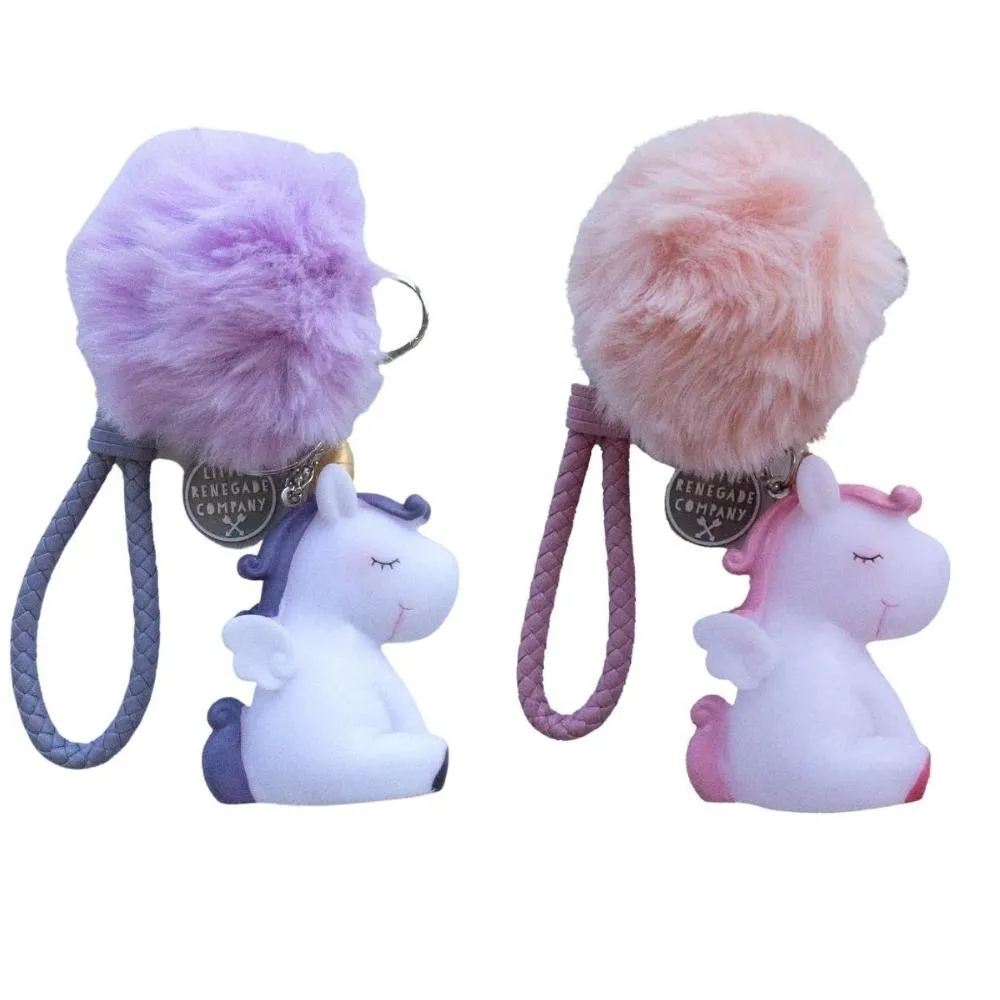 UNICORN KEYRING - 2 COLOURS
